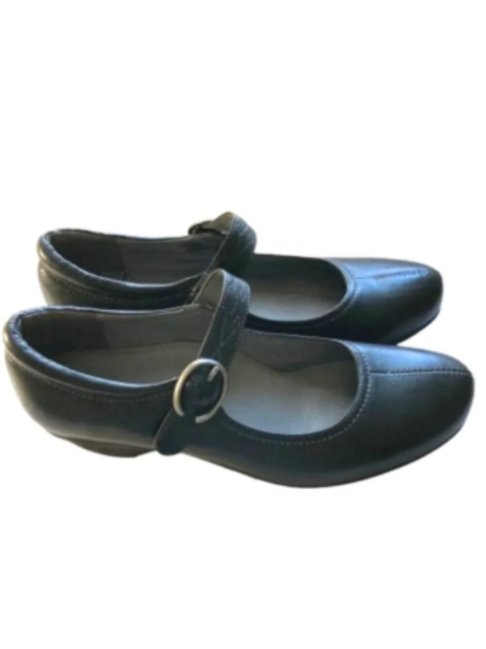 Abeo Biosystem Mary Jane Shoes "Nadine" Black Leather Comfort Stylish Career, 9N